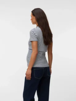 Normal geschnitten Rundhals T-Shirt