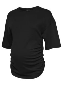 Normal geschnitten Rundhals T-Shirt
