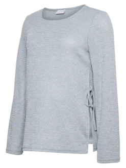Normal geschnitten Rundhals Top