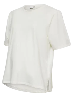 Normal geschnitten Rundhals Top