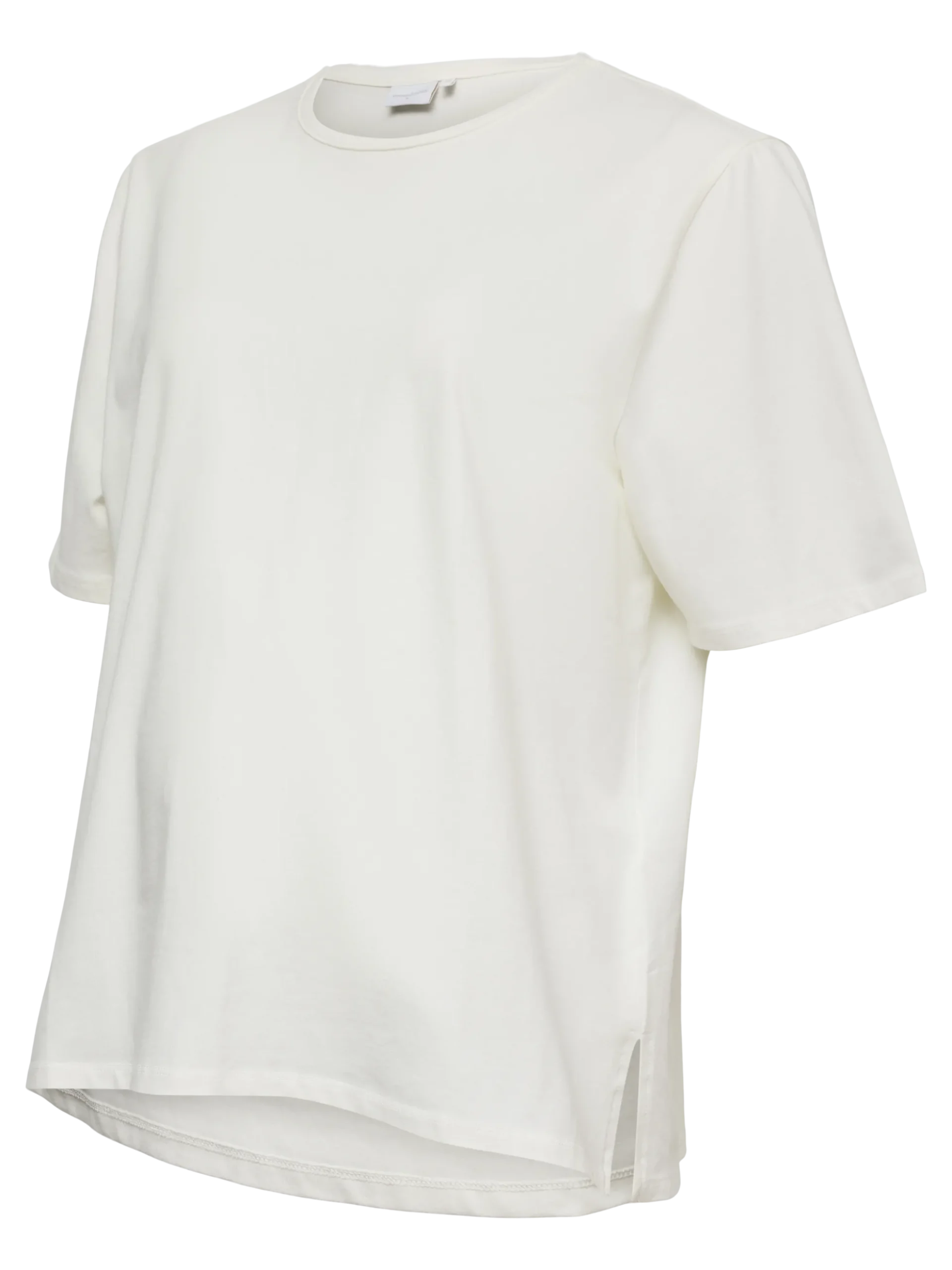 Normal geschnitten Rundhals Top