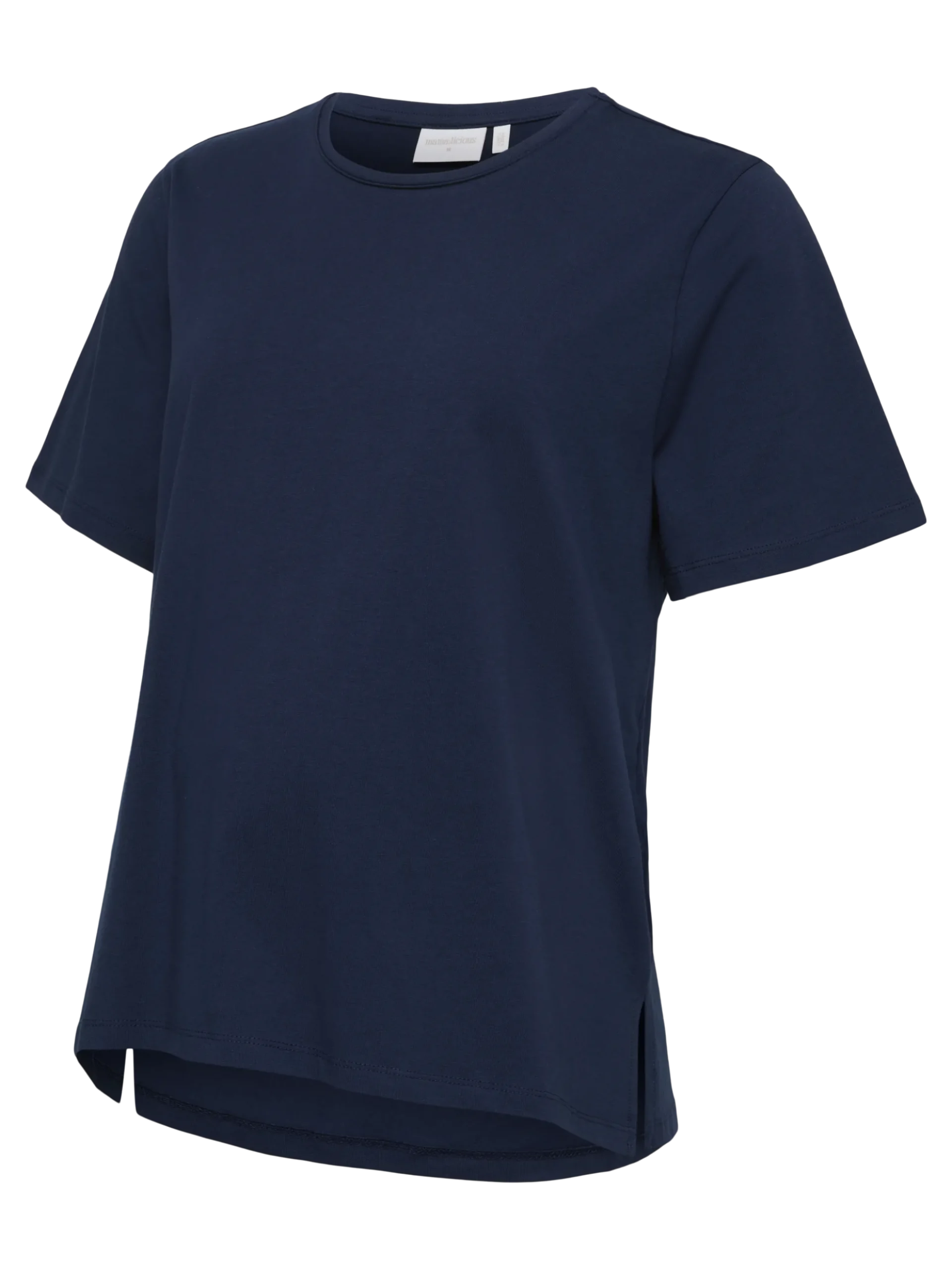 Normal geschnitten Rundhals Top