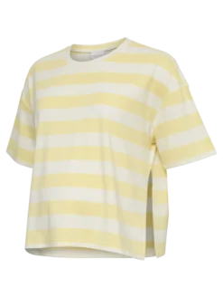 Normal geschnitten Rundhals Top