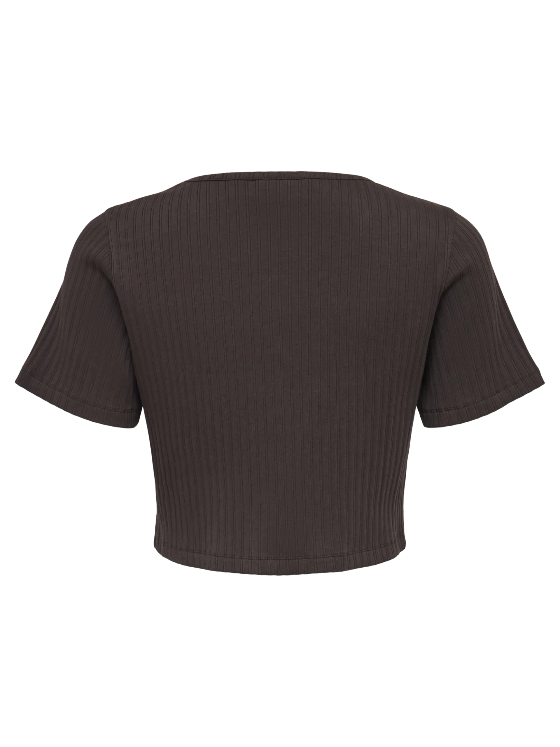 Normal geschnitten Rundhals Top