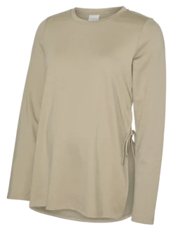 Normal geschnitten Rundhals Top