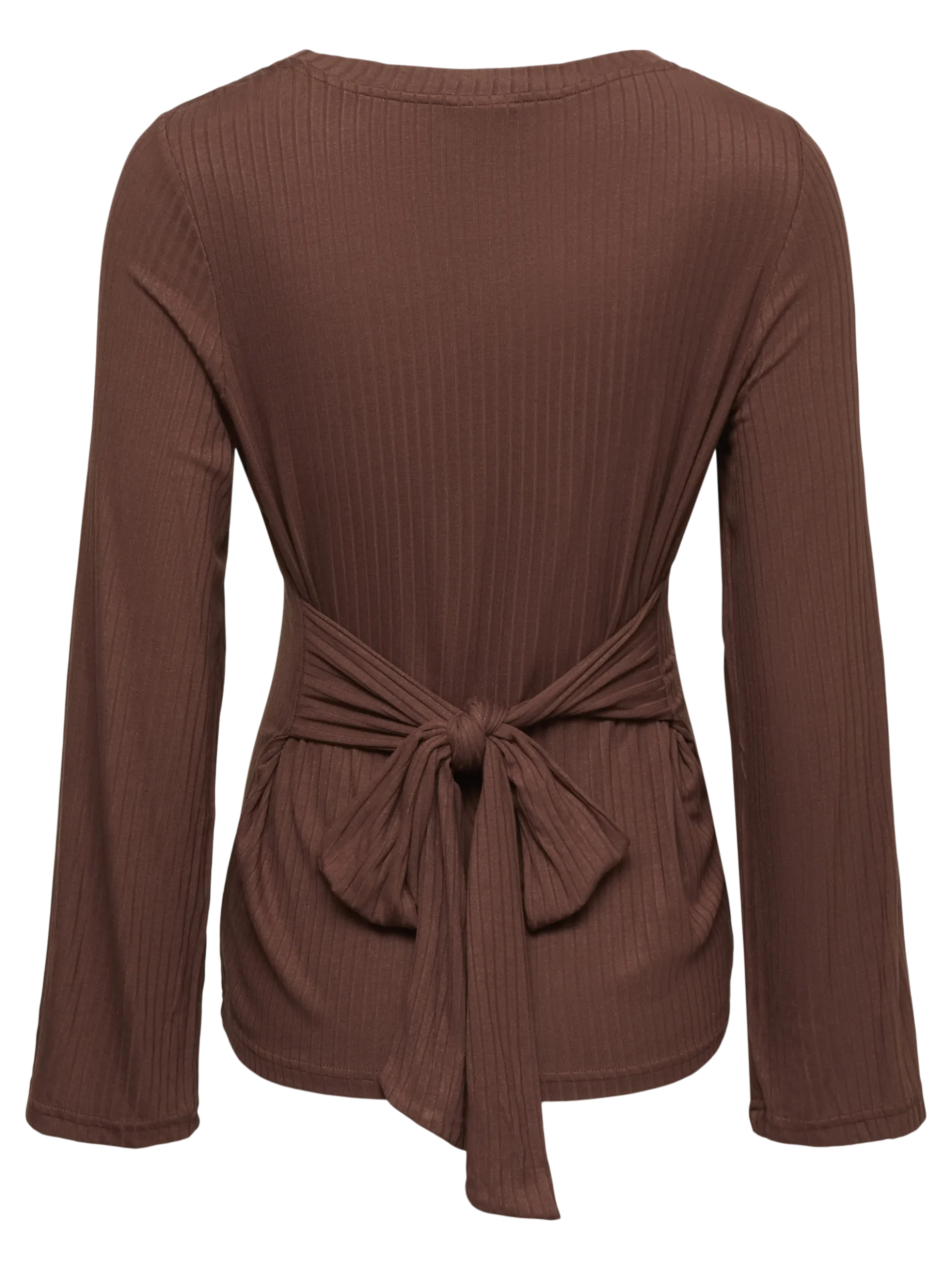 Normal geschnitten Rundhals Top