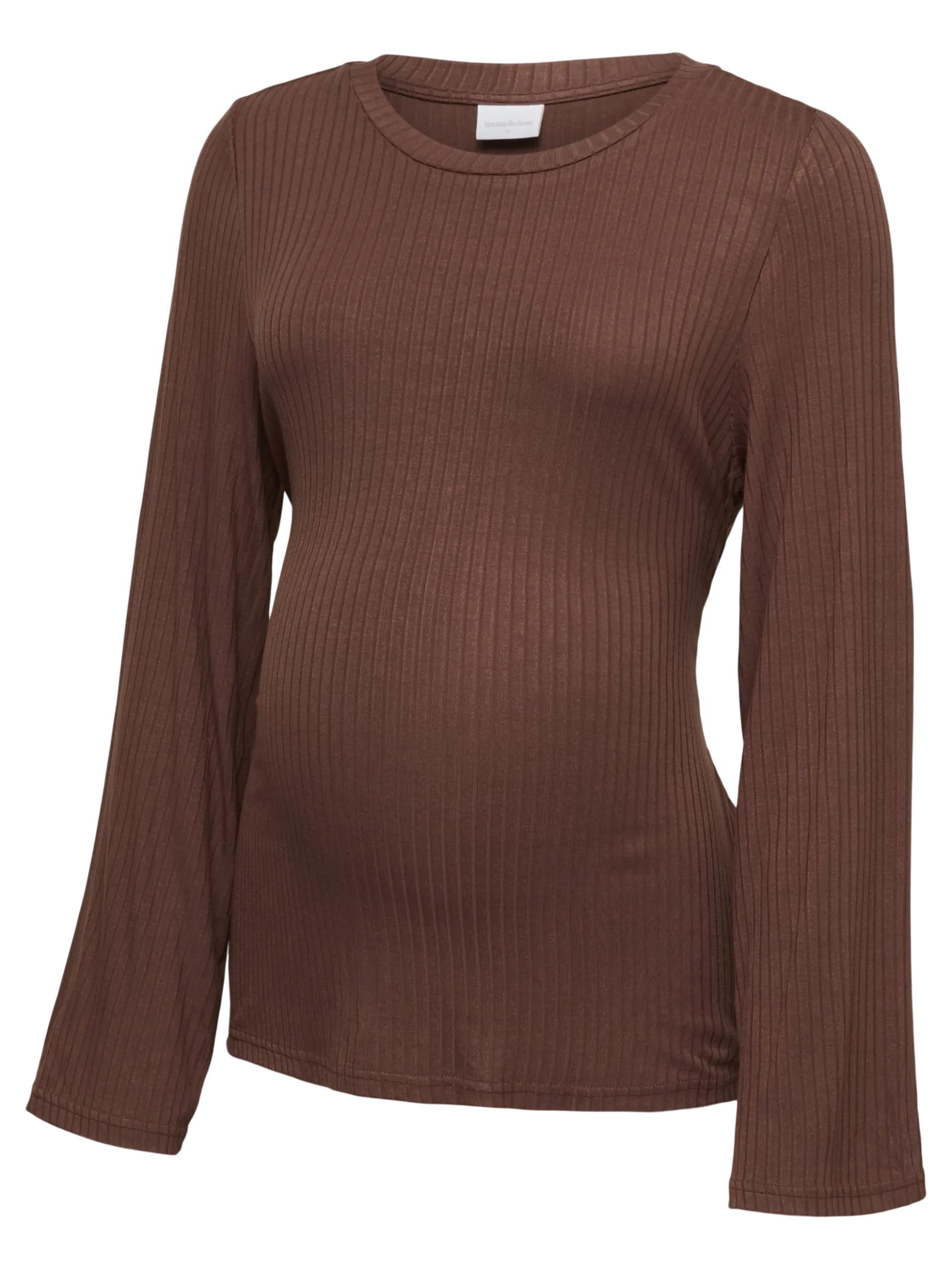 Normal geschnitten Rundhals Top