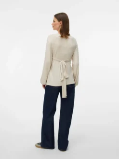 Normal geschnitten Rundhals Top