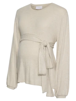 Normal geschnitten Rundhals Top