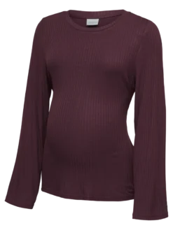 Normal geschnitten Rundhals Top