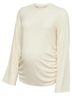 Normal geschnitten Rundhals Top