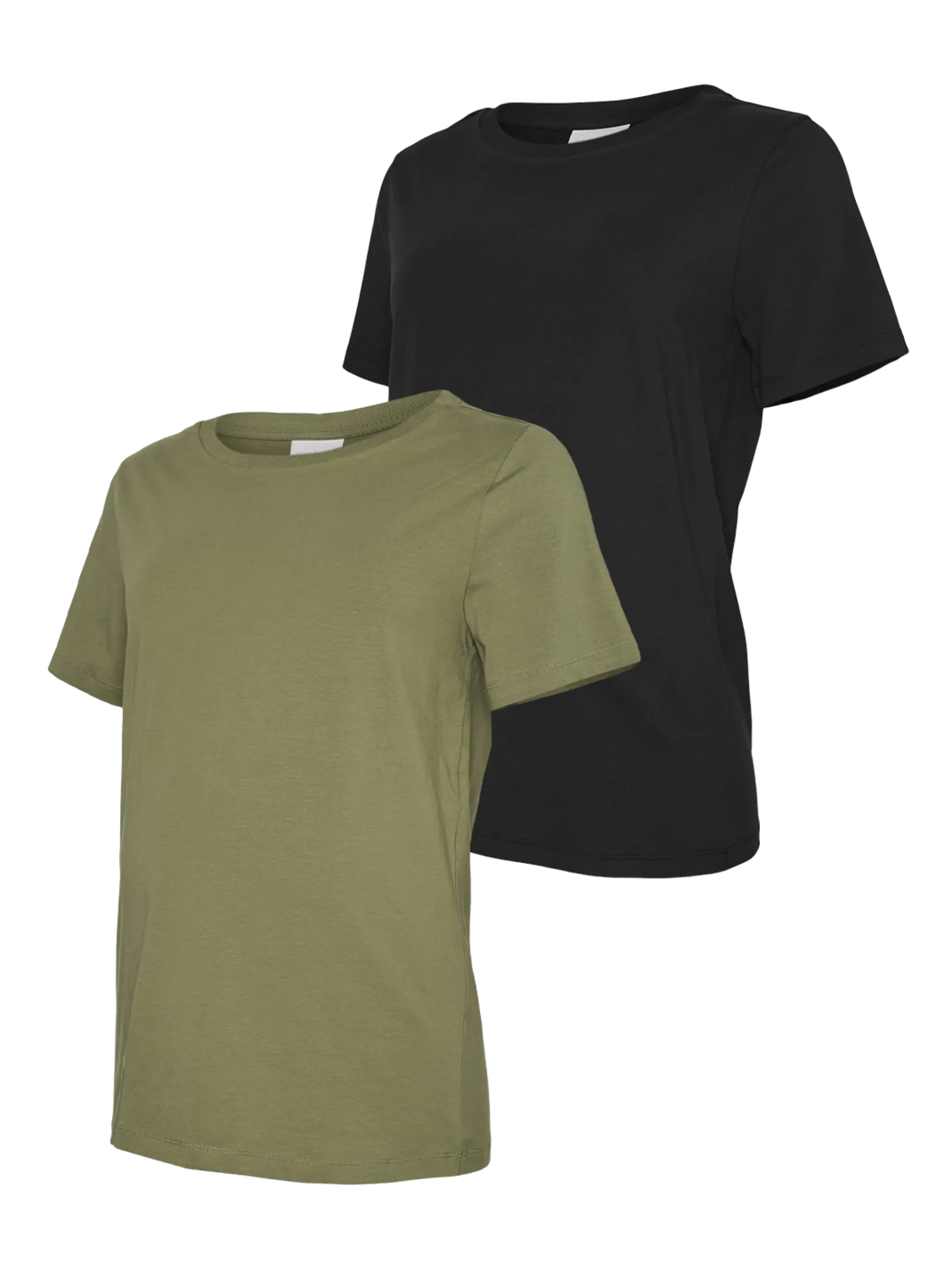 Normal geschnitten Rundhals T-Shirt