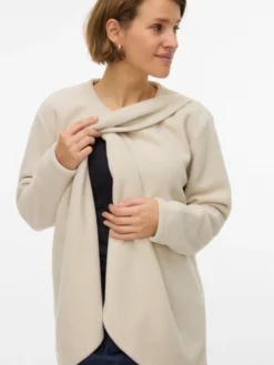 Normal geschnitten Rundhals Top
