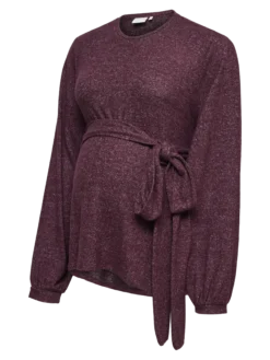 Normal geschnitten Rundhals Top
