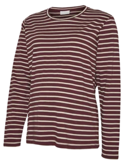 Normal geschnitten Rundhals Top