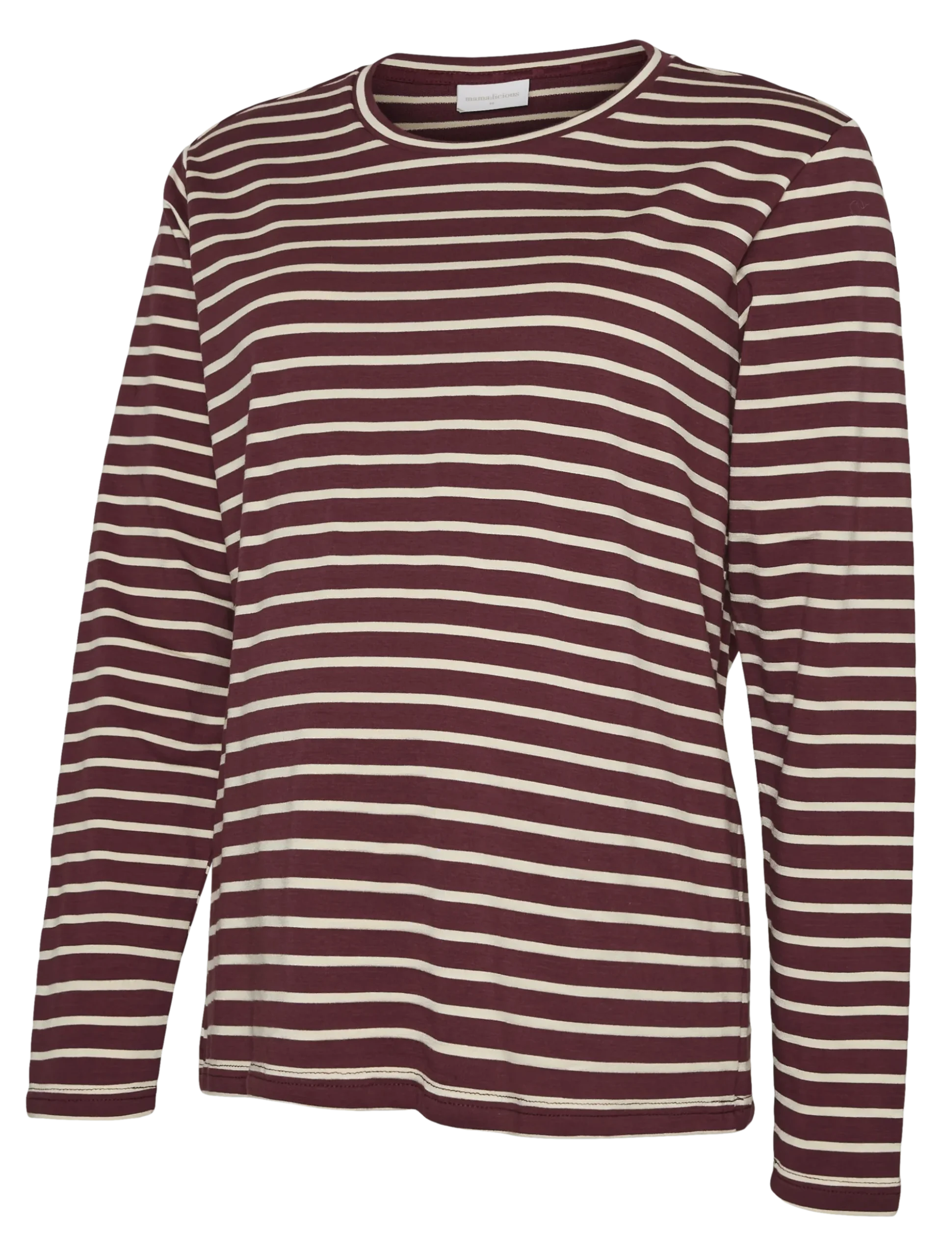 Normal geschnitten Rundhals Top
