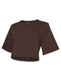 Normal geschnitten Rundhals T-Shirt