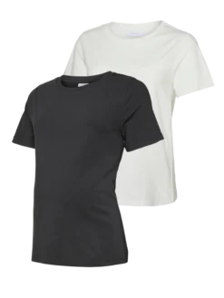 Normal geschnitten Rundhals T-Shirt