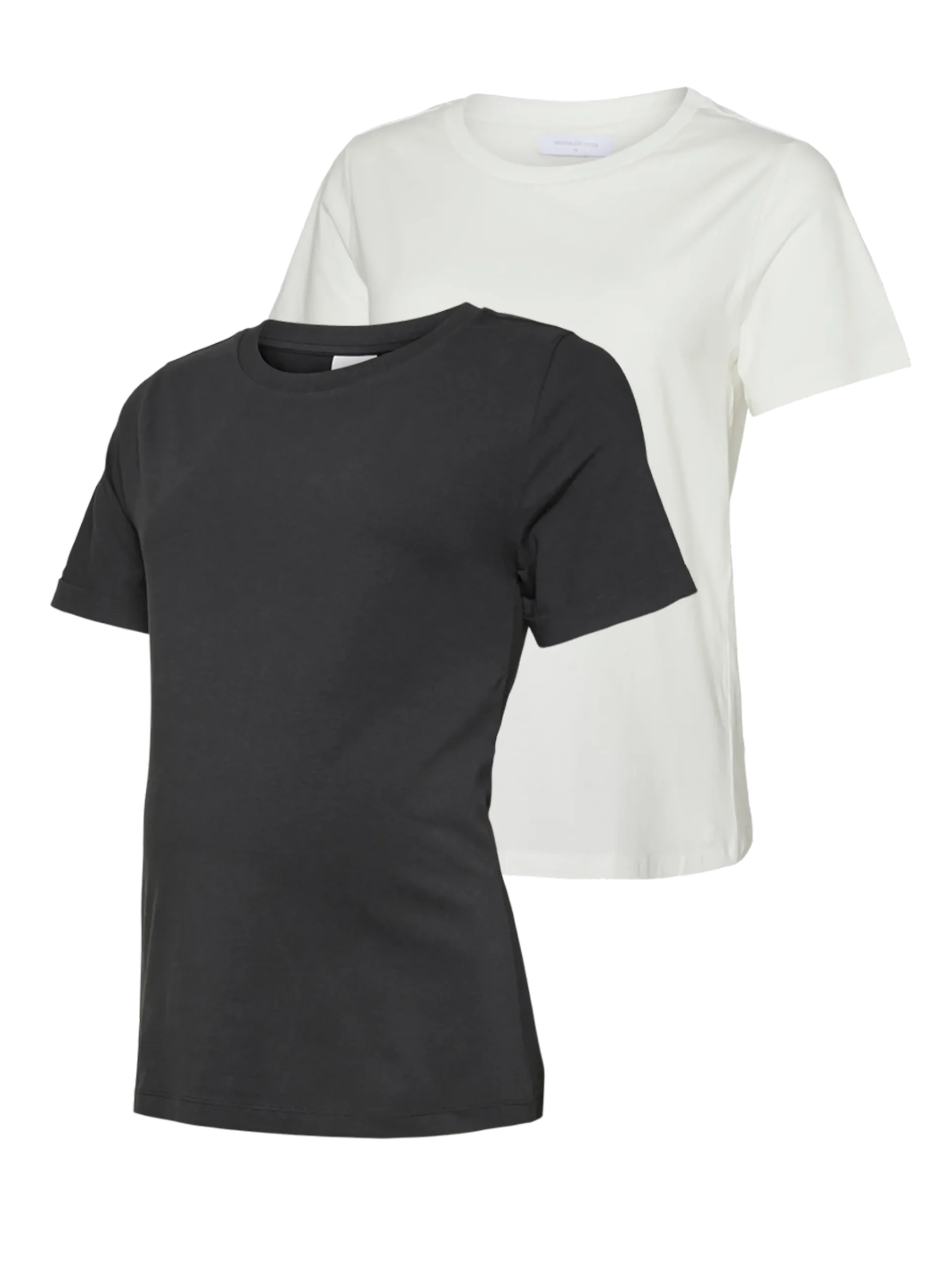 Normal geschnitten Rundhals T-Shirt