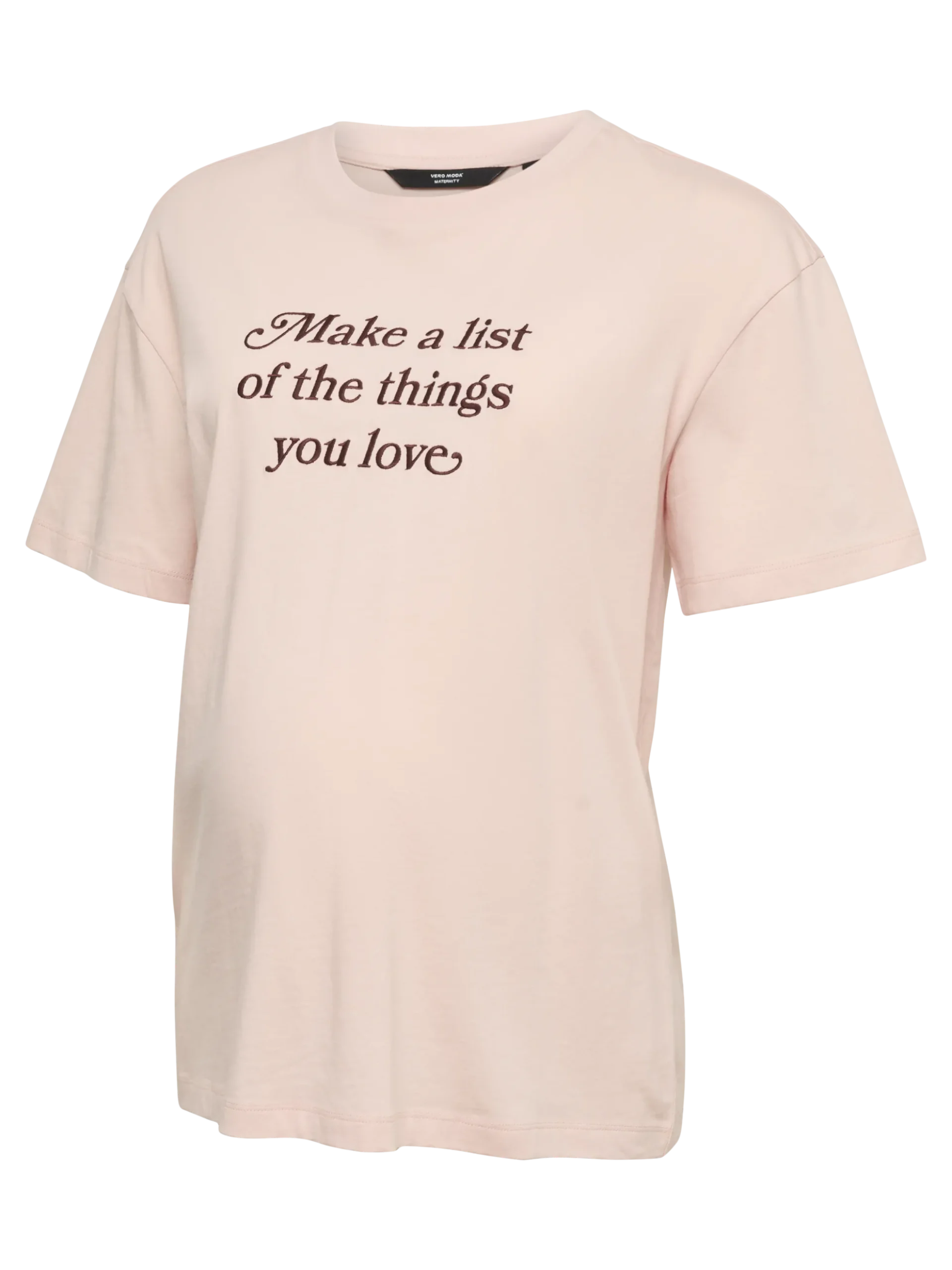 Normal geschnitten Rundhals T-Shirt