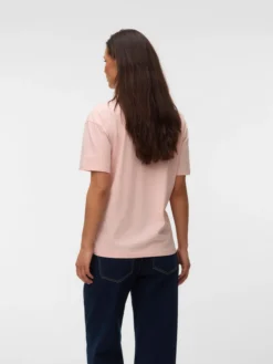 Normal geschnitten Rundhals T-Shirt