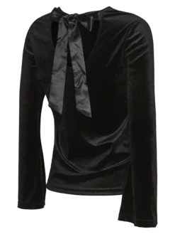 Normal geschnitten Rundhals Top