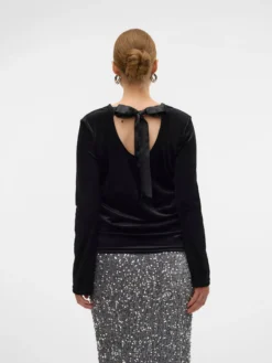 Normal geschnitten Rundhals Top