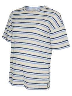 Normal geschnitten Rundhals T-Shirt