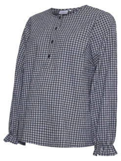 Normal geschnitten Rundhals Top