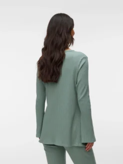Normal geschnitten Rundhals Top
