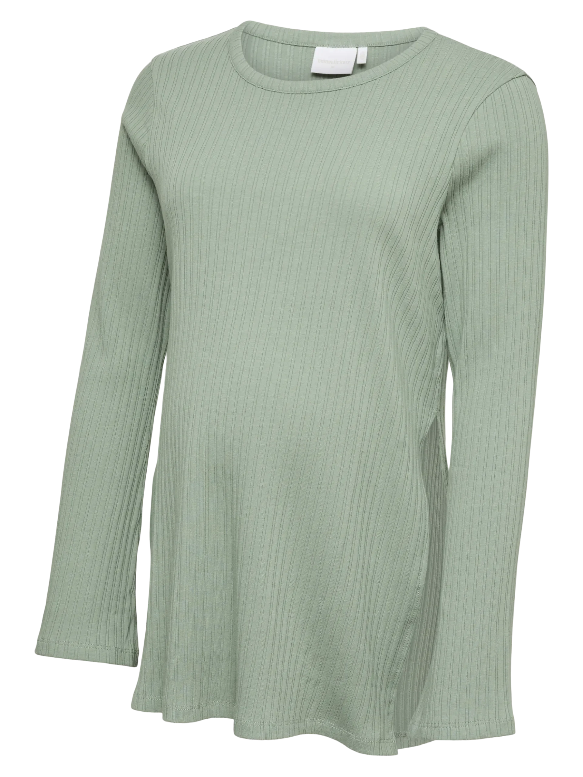 Normal geschnitten Rundhals Top