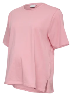 Normal geschnitten Rundhals Top