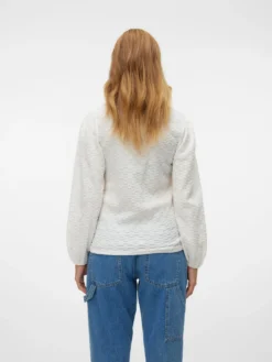 Normal geschnitten Rundhals Top