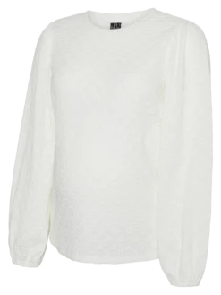 Normal geschnitten Rundhals Top