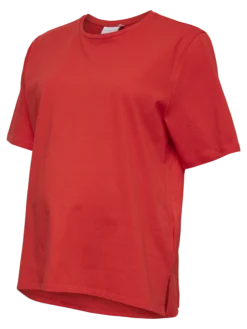 Normal geschnitten Rundhals Top