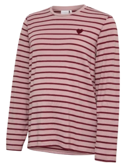 Normal geschnitten Rundhals Top