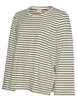 Normal geschnitten Rundhals Top