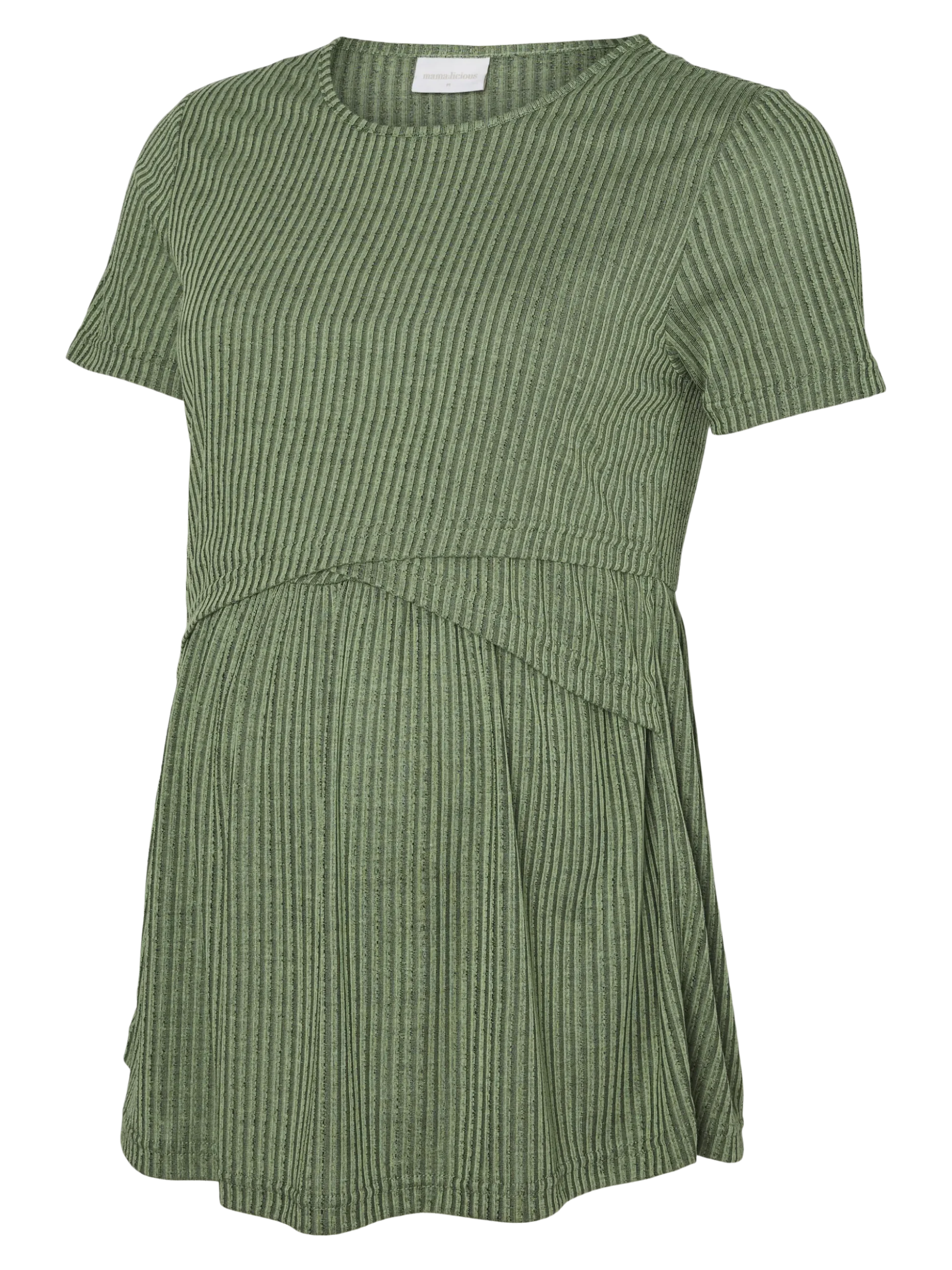 Normal geschnitten Rundhals Top