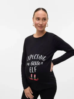 Normal geschnitten Rundhals Top