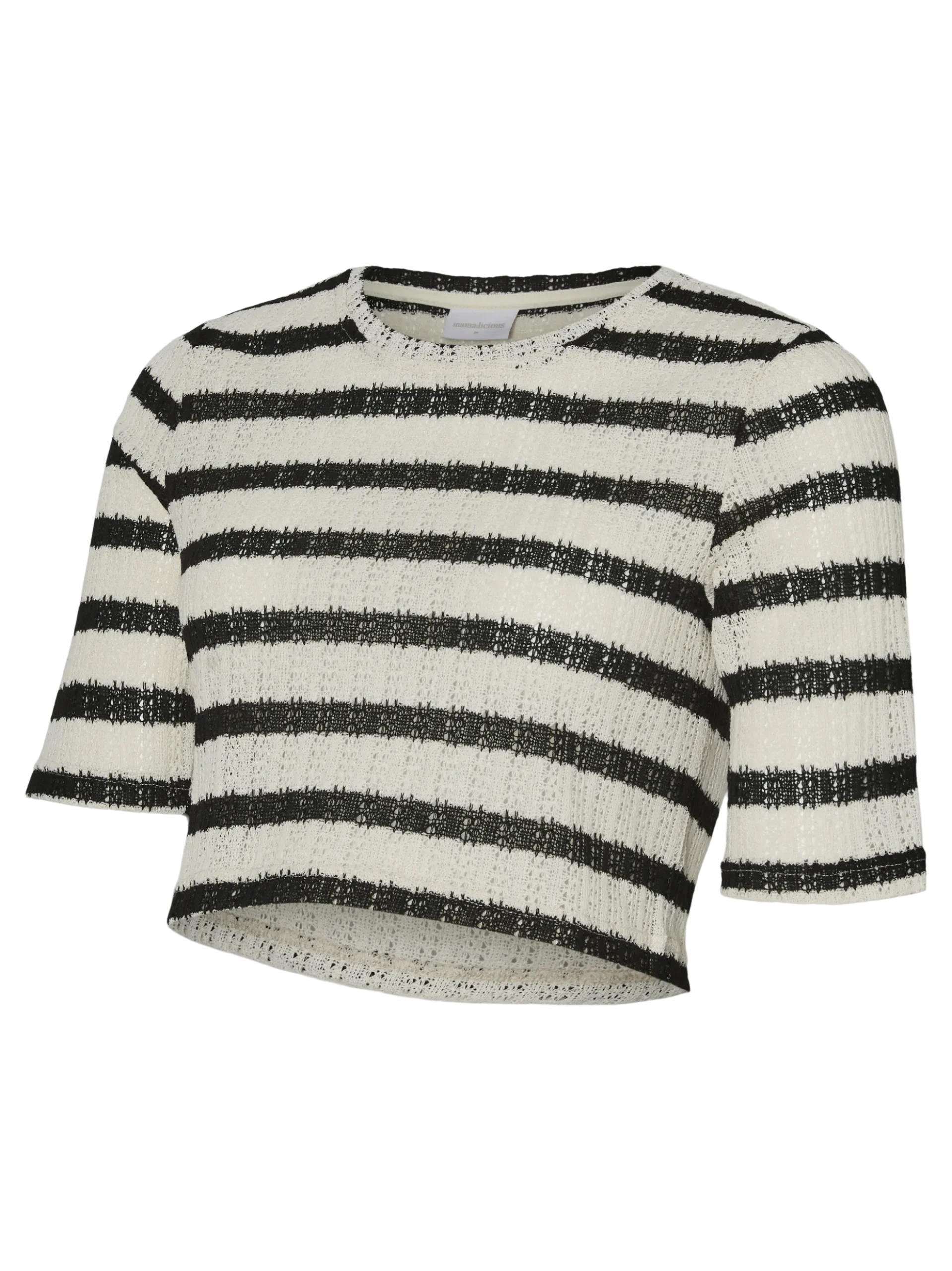 Normal geschnitten Rundhals Top