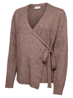 Normal geschnitten V-Ausschnitt Pullover