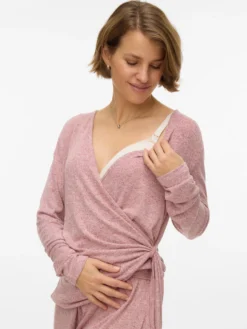 Normal geschnitten V-Ausschnitt Top