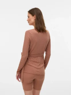 Normal geschnitten V-Ausschnitt Top