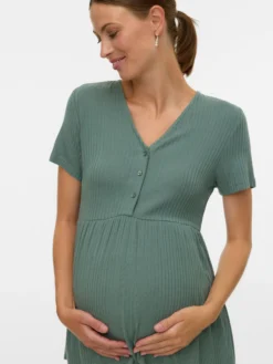 Normal geschnitten V-Ausschnitt Top