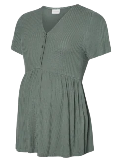 Normal geschnitten V-Ausschnitt Top