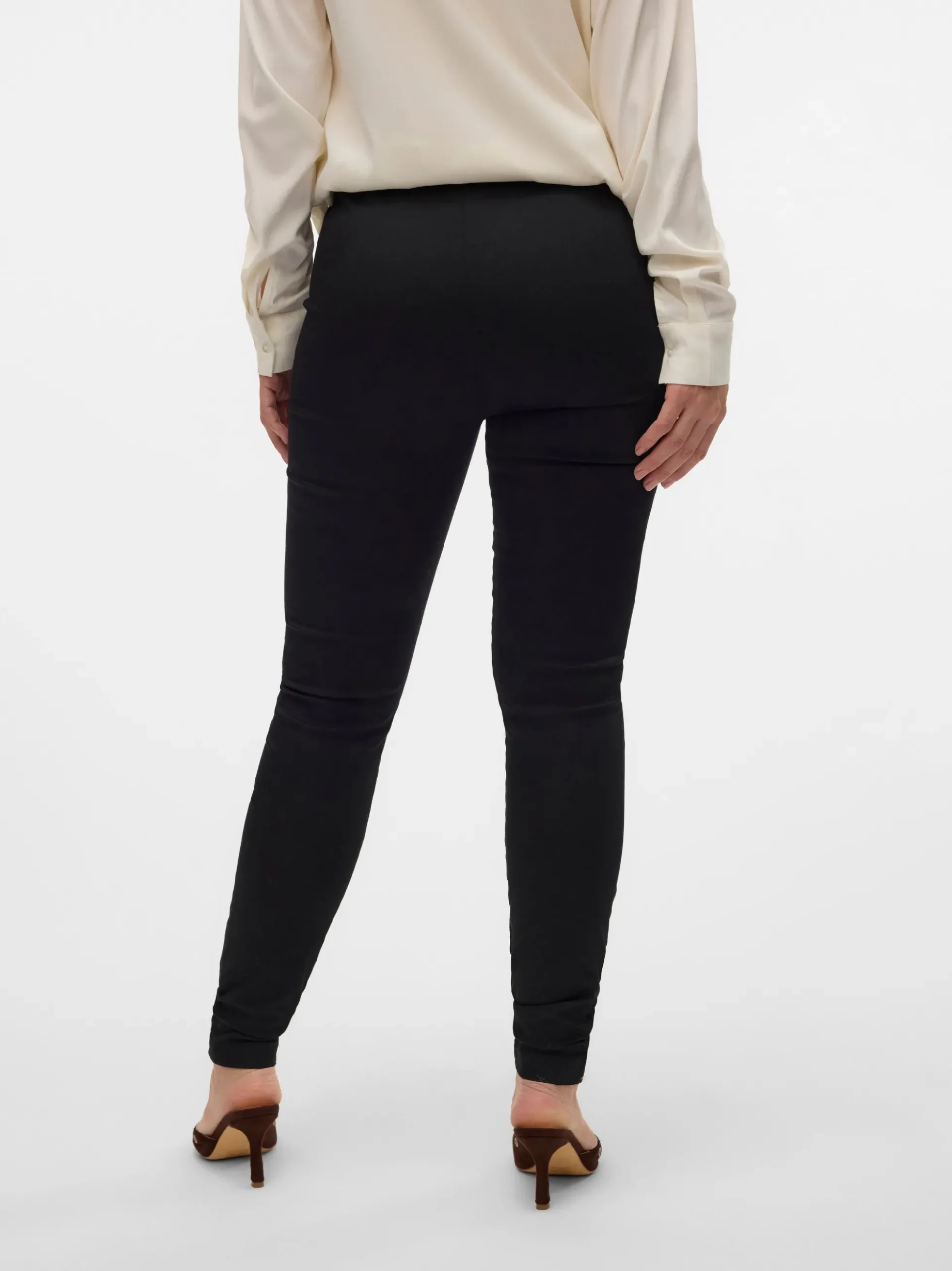 Slim Fit Hohe Taille Jeggings