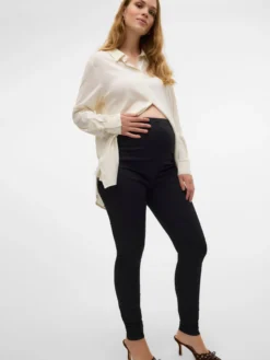 Slim Fit Hohe Taille Jeggings