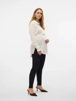 Slim Fit Hohe Taille Jeggings