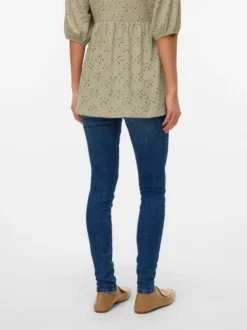 Slim Fit Niedrige Taille Jeans
