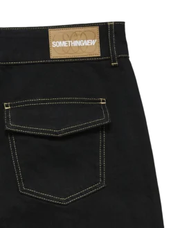 SNRANCY Mid Rise Weiter Beinschnitt Jeans